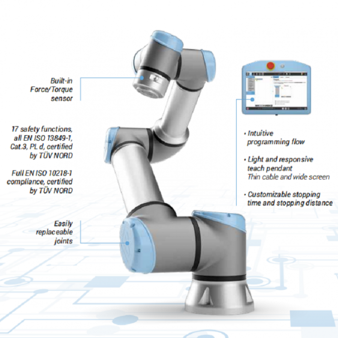 Collaborative Robot UR Universal Robots UR3 Cobot Robot With Onrobot ...