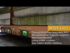 Heavy-duty AGV with a load capacity of 50 tons