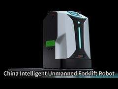 China Intelligent Warehouse Pallet Handling Unmanned Forklift AGV Robot