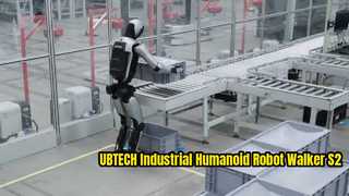 UBTECH Industrial Humanoid Robot Walker S2