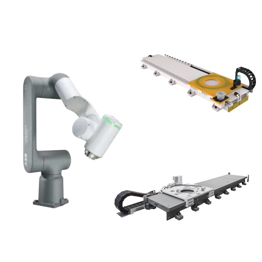 CRB 15000 GoFa 5 ABB Collaborative Robot Arm With Guide Rails