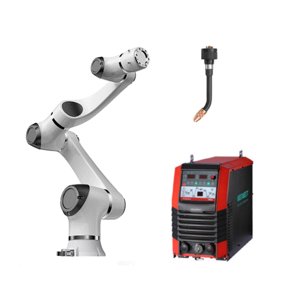 Grey Hansrobot 6 Axis Cobot Welding Elfin05 Collaborative Robot Arm ...