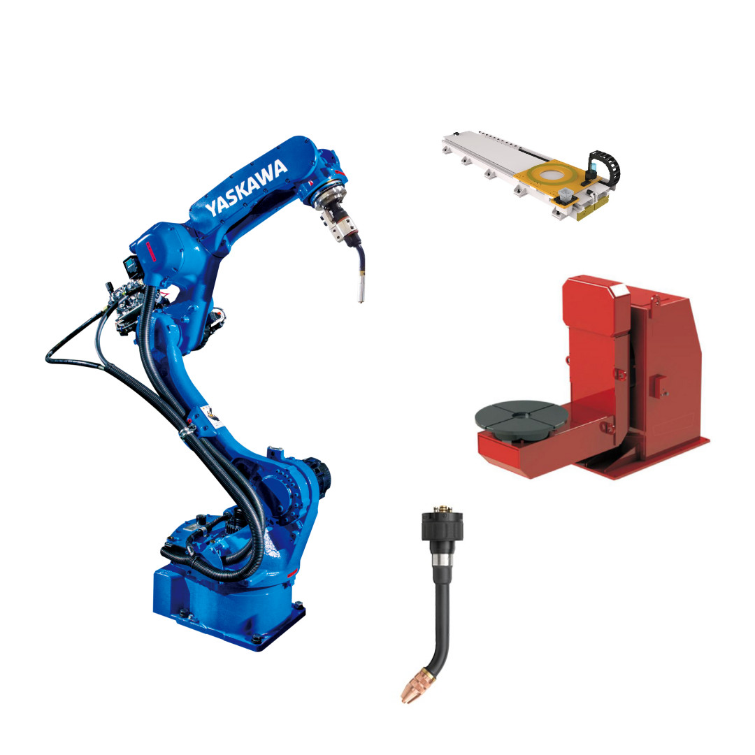 Yaskawa AR1440 6 Axis Welding Machine robotic Arm Manipulator With ...