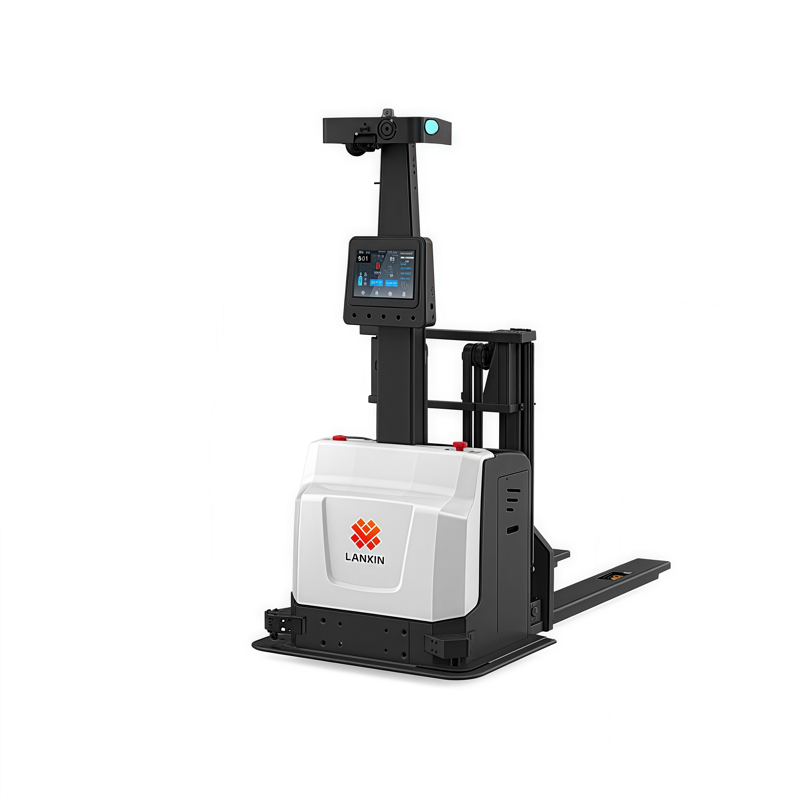 2-Ton Intelligent Cage Stacking Forklift for High-Density Warehousing