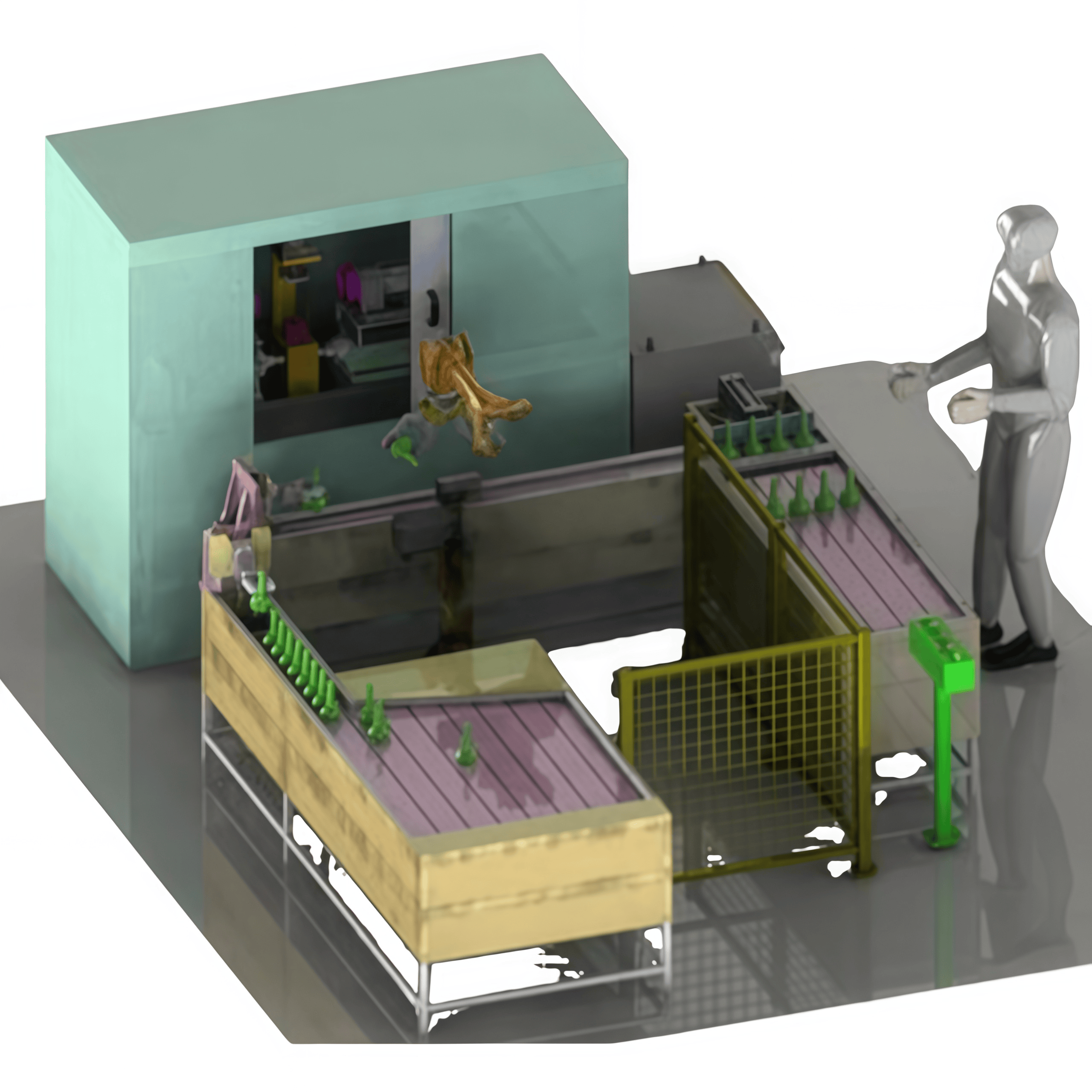 Industrial Loading and Unloading Robot Training Equipment for ...