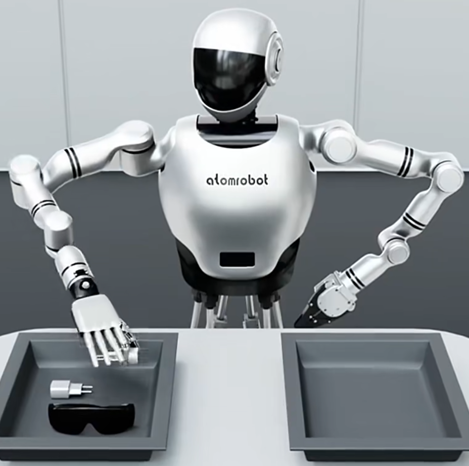 Adaptoid Robot Atomrobot ATOM01 Humanoid Robot Biped Intelligent Motion Platform