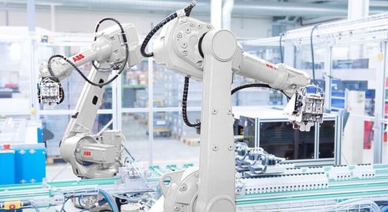 6 Axis Welding Robot Arm ABB IRB-2600/12-1.65 Welding Robot With ...
