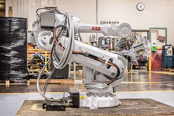 6 Axis Industrial Welding Robot Arm ABB IRB 4600-60kg/2.05m With ...