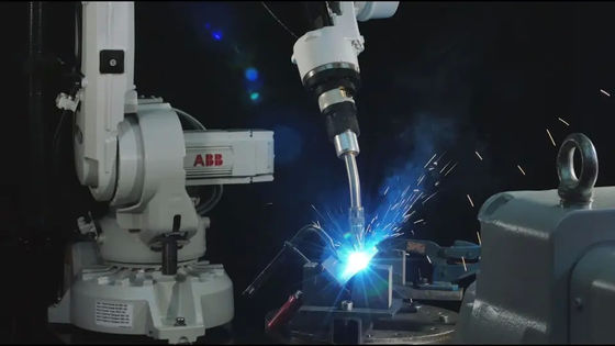 6 Axis Welding Robot Arm ABB Brand IRB 1520ID Welding Robot With ...