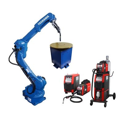 6 Axis Industrial Welding Robot / Arc Welders Of Yaskawa Robot Welder ...