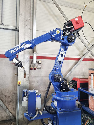 6 Axis Industrial Welding Robot / Arc Welders Of Yaskawa Robot Welder ...