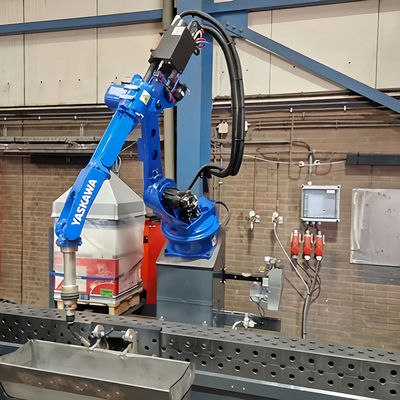 6 Axis Industrial Welding Robot / Arc Welders Of Yaskawa Robot Welder ...