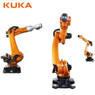 Palletizing Robot Arm Kuka KR 10 R1420 With CNGBS Robot Guide Rail For ...