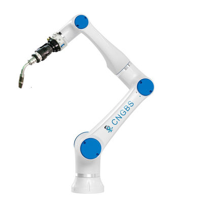 6 Axis CNGBS 3kg Payload Cobot Welding Robot Arm With Tig MiG Arc ...
